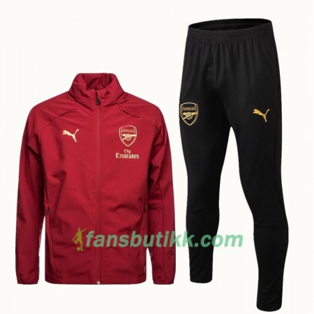 Arsenal Trenings Windrunner Set Rød 2018-2019